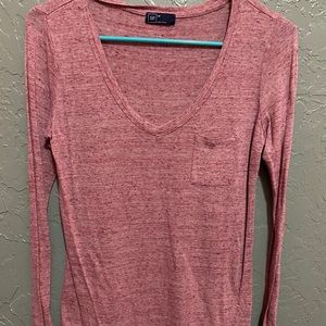 Long sleeve shirt with pocket